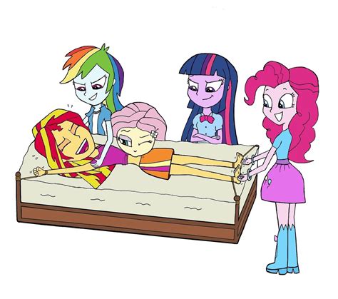 Fluttershy gets tickled